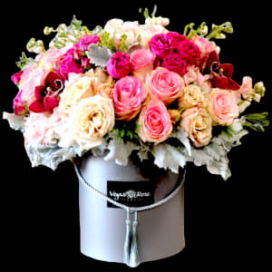 YOUR EXCELLENCY IN ANY COLOR BOX Flower Bouquet