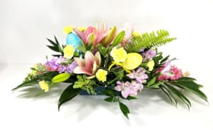 Easter Table Centerpiece Flower Bouquet