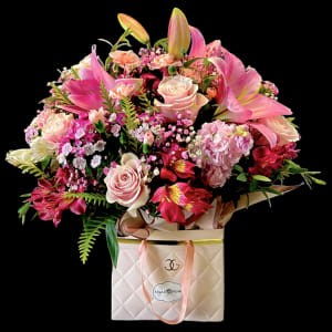 BABY PINK IN CHANEL Flower Bouquet