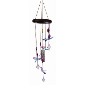 Dragonfly Wind Chime Flower Bouquet