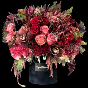 Passionate Love In Any Box Flower Bouquet