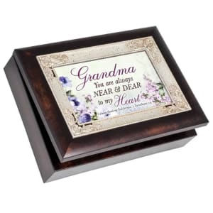 Grandma Music Box Flower Bouquet