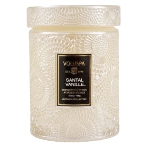 SANTAL VANILLE SMALL 5.5OZ JAR CANDLE Flower Bouquet