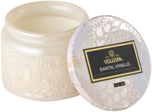 SANTAL VANILLE PETITE 3.2OZ JAR CANDLE Flower Bouquet