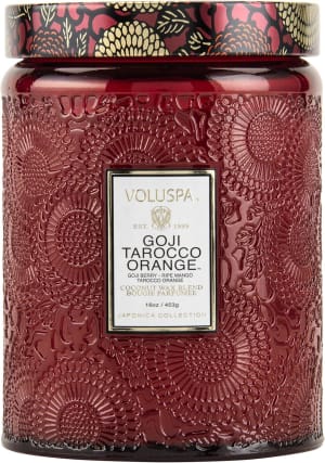 GOJI TAROCCO ORANGE LARGE 18OZ JAR CANDLE