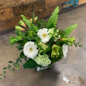 Seasonal Garden Cube Flower Bouquet