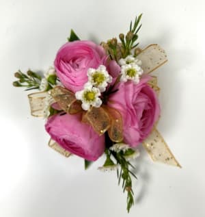 Ranunculus Corsage Flower Bouquet