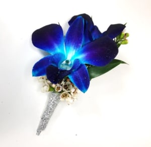 Only Orchids Boutonniere Flower Bouquet