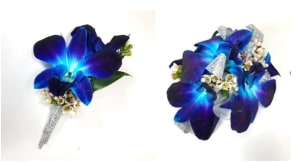 Only Orchids Corsage and Boutonniere Set Flower Bouquet