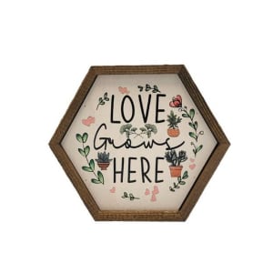 Home Decor Signs Flower Bouquet