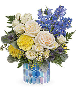DREAMING OF BLUE Flower Bouquet