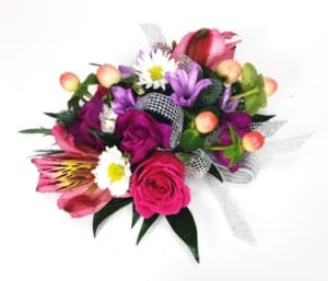 Mixed Flowers Corsage Flower Bouquet