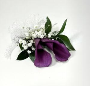 Calla Lily Corsage Flower Bouquet