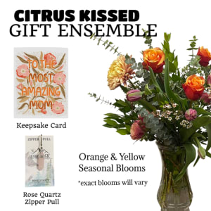 Citrus Kissed Ensemble Flower Bouquet