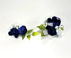 Keepsake Ranunculus Corsage and Boutonniere Set Flower Bouquet