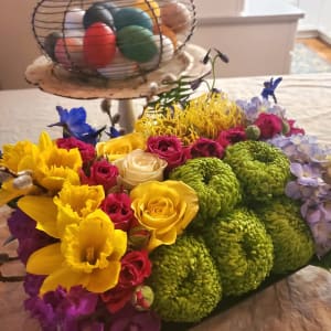 Springtime Bento Flower Bouquet