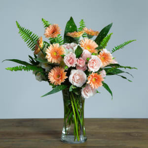 Apricot Splash Flower Bouquet