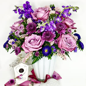 Lavender Shades Flower Bouquet