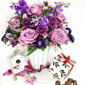 Lavender Shades Flower Bouquet