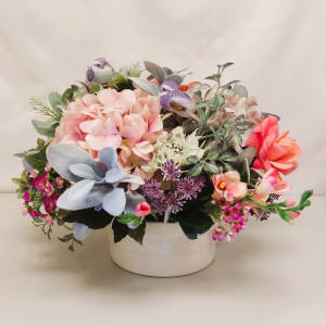 Spring Garden Silk Flower Bouquet