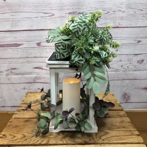 Wide Open Spaces Silk (Artificial) Lantern Flower Bouquet