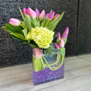 Twisted Tulips Flower Bouquet