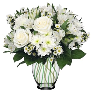 White Elegance Flower Bouquet