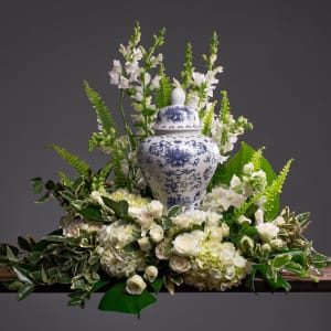 Orchid Garden Urn Flower Bouquet