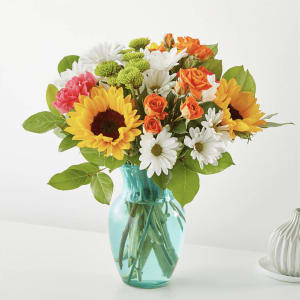 Sun-drenched Blooms Bouquet Flower Bouquet