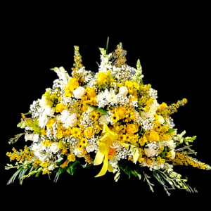 YELLOW MEADOWS SYMPATHY Flower Bouquet