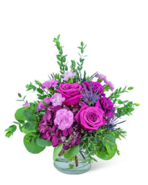 Mod Magenta Flower Bouquet