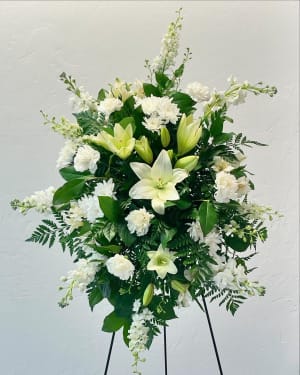 Wonders in White Spray Flower Bouquet