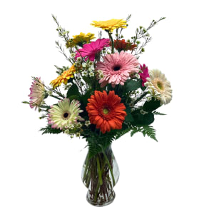 Exciting Gerbera Flower Bouquet