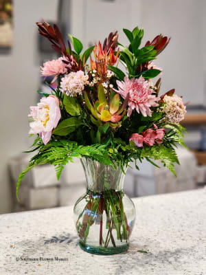 Mother's Day Pastel Traditional Style Arrangement Flower Arrangement Mother's Day Pastel Traditional Style Arrangement Flower Bouquet