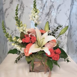 PEACHY PARADISE Flower Bouquet