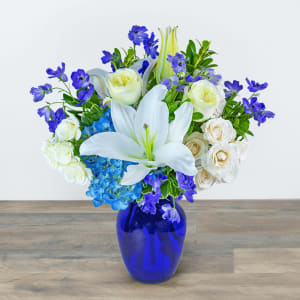 Blue Beauty Flower Bouquet