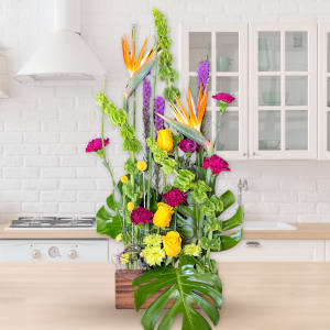 Modern Landscape Flower Bouquet