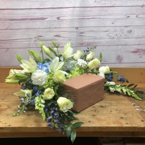 Serenity Memorial Cremation Arrangement Flower Bouquet