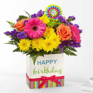 Birthday Brights Bouquet Flower Arrangement Birthday Brights Bouquet Flower Bouquet