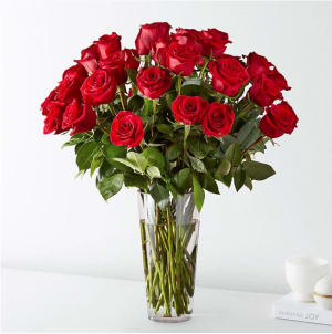 Long Stem Red Roses Flower Bouquet