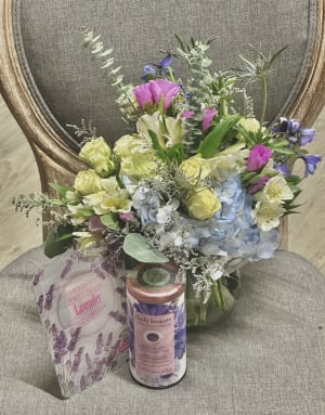 Lilac Fields Flower Bouquet