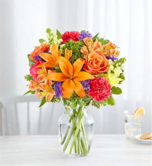 Vibrant Floral Medley Flower Bouquet