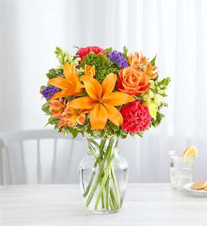 Vibrant Floral Medley Flower Bouquet