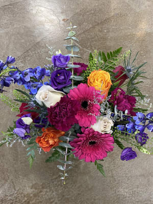 Jewel Toned Bouquet Flower Bouquet