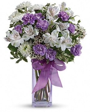 Teleflora's Lavender Laughter Bouquet Flower Bouquet