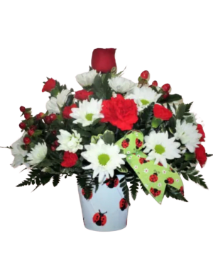 LADY BUG Flower Bouquet