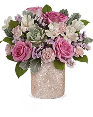 Teleflora's Shimmering Oasis Flower Bouquet