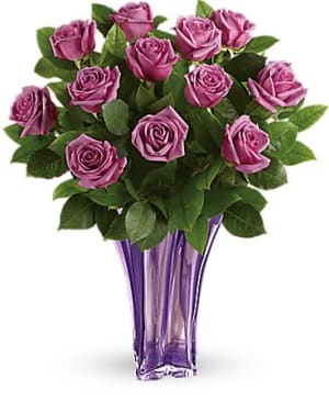 Teleflora's Lavender Splendor Bouquet Flower Bouquet