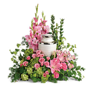 Sacred Solace Cremation Tribute Flower Bouquet