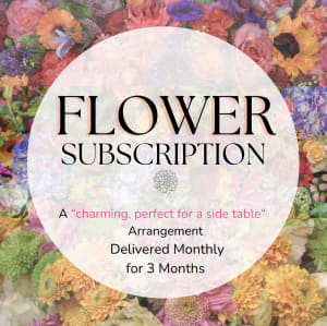 Flower Subscription For 3 Months Flower Bouquet